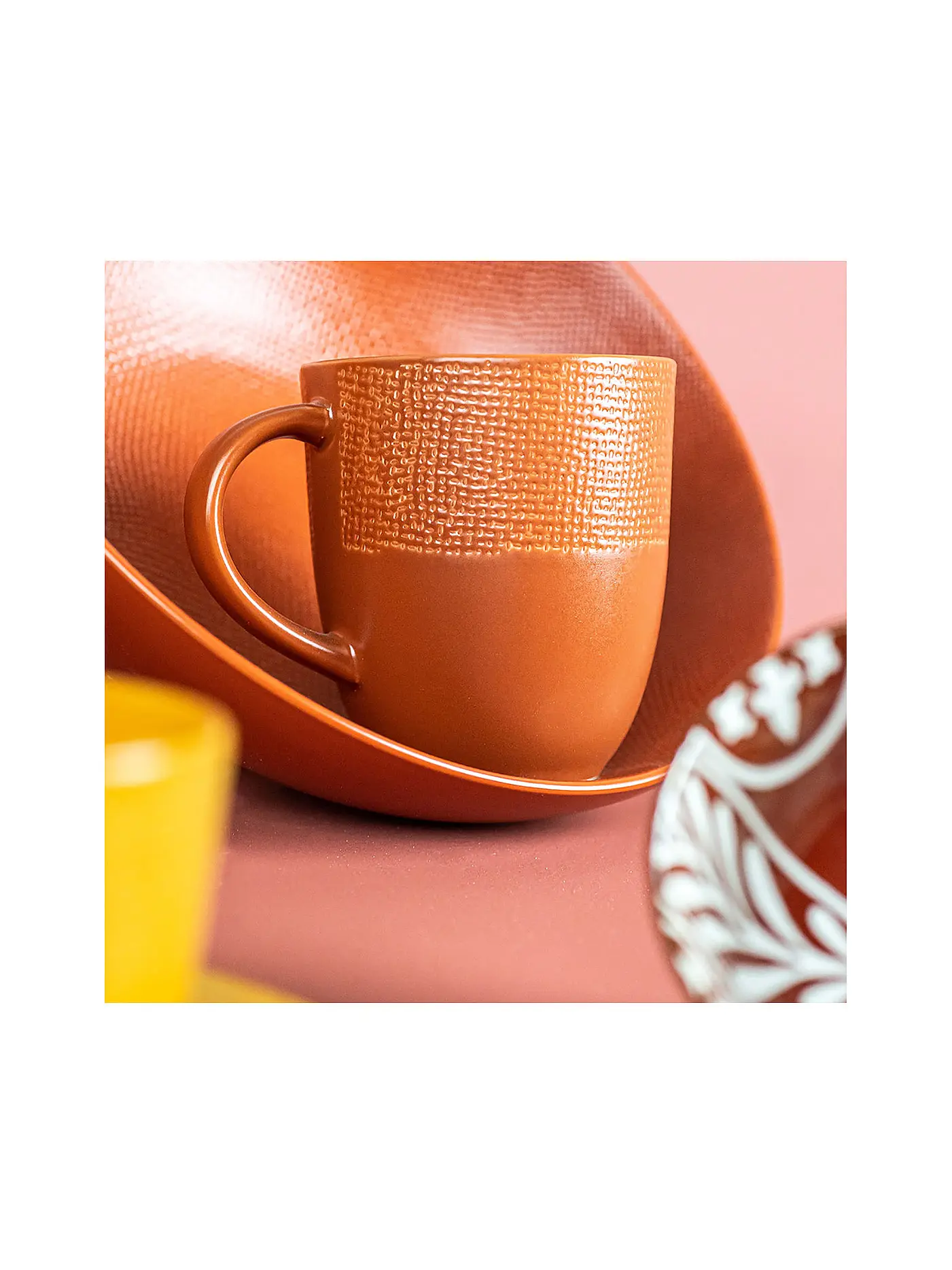 TABLE PASSION | Henkelbecher 300ml VESUVIO Safran | orange